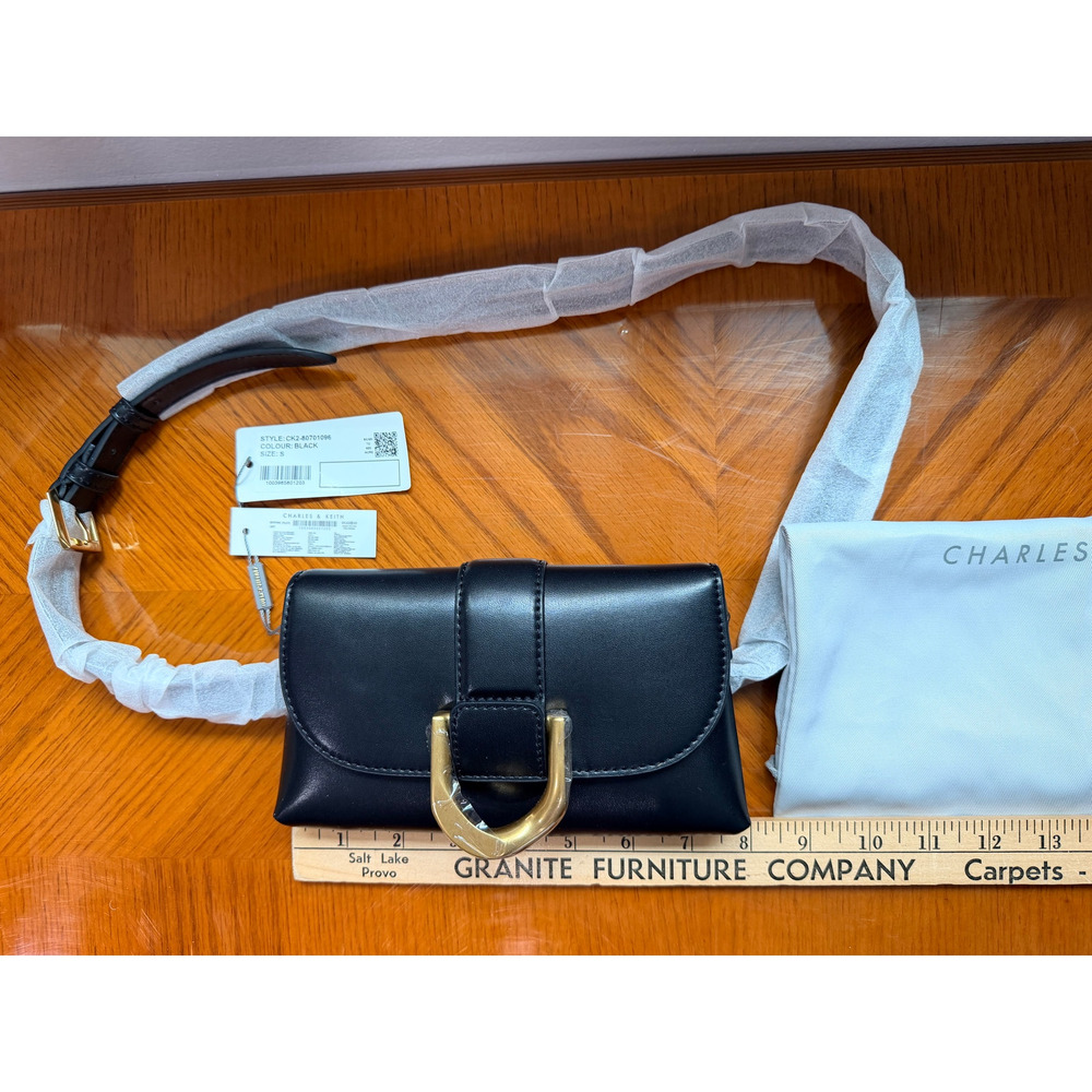 NEW CHARLES & KEITH Convertible Waist/Crossbody Bag